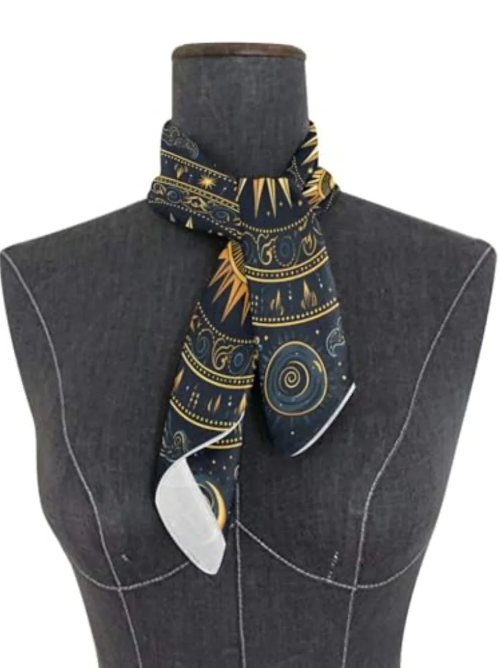 Women's Square Satin Silk Scarf Headscarf Hair Wrap with Bobby Pins